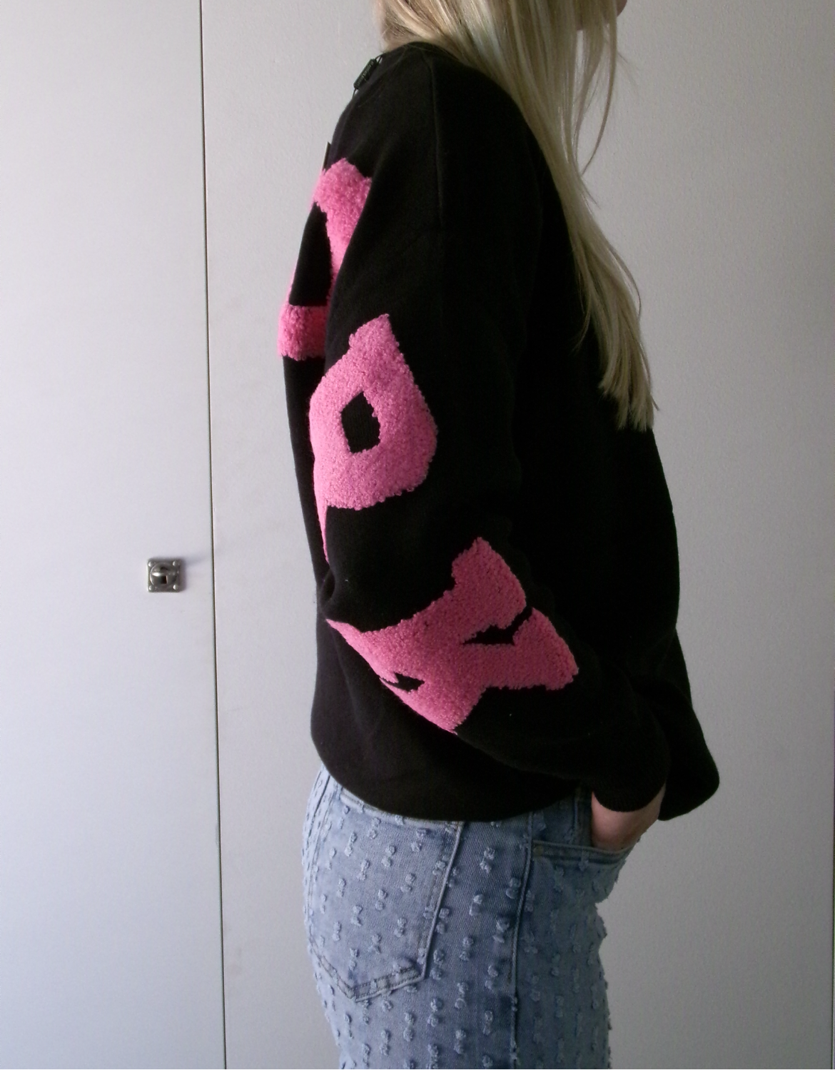 TRUI NEW YORK ZWART/ROZE