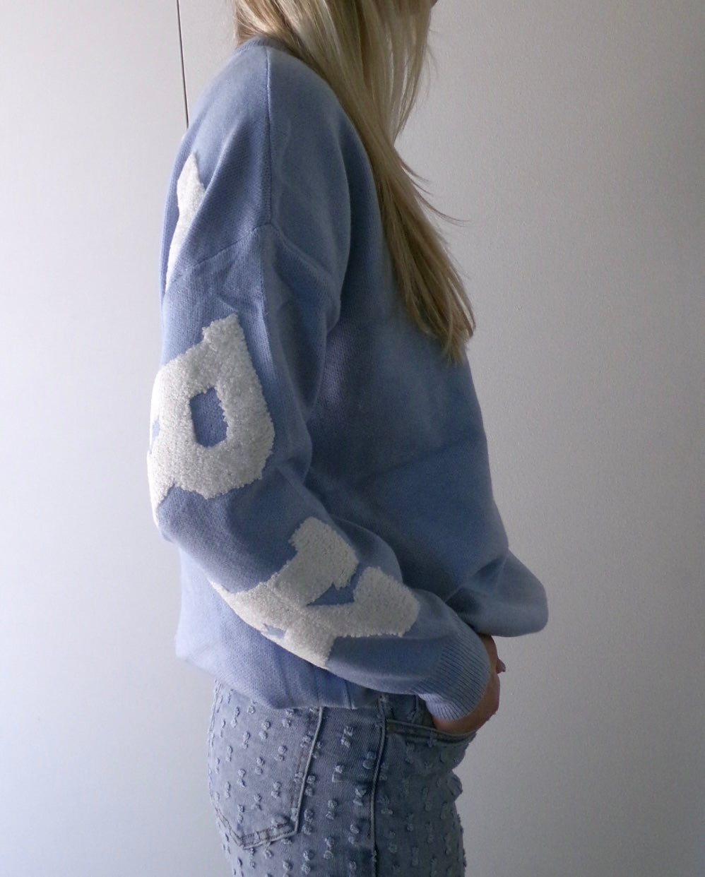 TRUI NEW YORK BLAUW/WIT