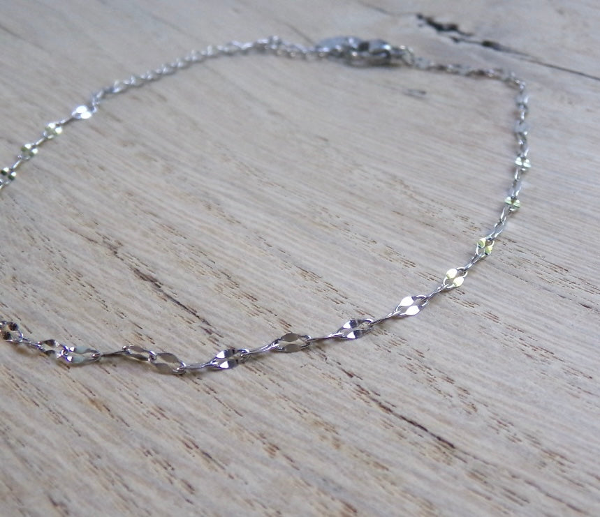 BASIC ENKELBANDJE ZILVER