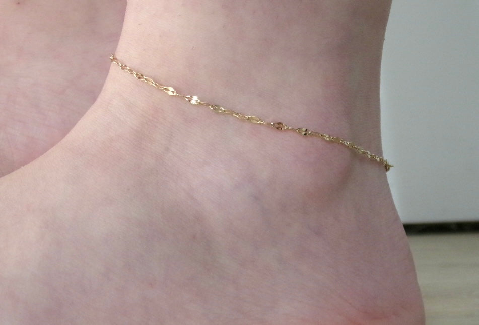 BASIC ENKELBANDJE GOUD