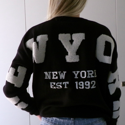 TRUI NEW YORK ZWART/WIT