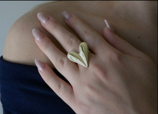 GROOT HART RING GOUD