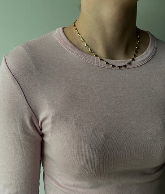 KLEINE HARTJES KETTING GOUD